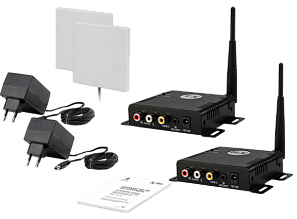TECSAR AIRBOX 25S з антенами 15 дБ комплект з бездротових приймача і передавача відеосигналу