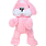 Аліна "Сніжок" зайчишка м'яка іграшка 90см (+30см вушка), pink