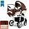  Adbor MARSEL PerFor рама sport  2 в 1 універсальна дитяча коляска, P03
