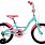  Дитячий велосипед Pride Alice 16" м'ятний-рожевий-малиновий 2017 для дівчинки, мятный-розовый-малиновый