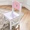 KidKraft Heart Table & Chair Set Дитячий стіл з ящиками і двома стільцями, рожевий
