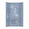 Пеленальный матрасик Cebababy 50×70 Denim Style, Shabby, голубой