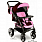 Trans Baby коляска-трансформер Viking, бордо+с.розовый