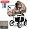  Adbor MARSEL PerFor рама sport  2 в 1 універсальна дитяча коляска, P09