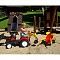 Falk RANCH 2081RM Дитячий трактор на педалях з причепом, переднім і заднім ковшами