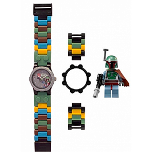 LEGO Star Wars 9003370 Boba Fett Watch Часы Звездные Войны с минифигурками