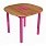 ДомовичОК Ігровий столик "Ґудзик" , рожевий