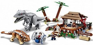 Конструктор LEGO Jurassic World Indominus rex vs. Ankylosaurus Индоминус-рекс против анкилозавра