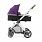 BabyStyle Oyster 2 універсальна дитяча коляска 2 в 1, Wild Purple-Mirror Tan