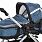 Люлька для коляски TFK Multi X Carrycot , carbo steel blue