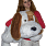 Аліна «Шарік» собака 55 см., white
