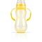 Nuby полипропиленовая бутылочка 210ml 3m+ со стандартным горлом, съемные ручки (цвета в ассортименте)