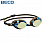 Beco Racing очки для плавания, золотые