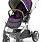 BabyStyle Oyster 2 дитяча прогулянкова коляска , Wild Purple-Mirror Tan