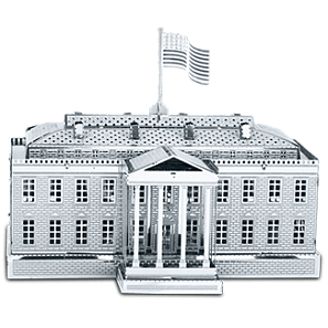 Metal Earth White House, сборная металлическая модель 3D