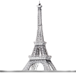 Metal Earth Eiffel Tower, сборная металлическая модель 3D