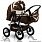 Trans Baby дитяча коляска-трансформер Taurus, коричневий + молоко