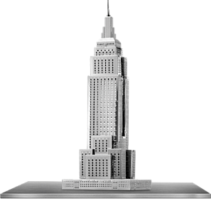 Metal Earth Empire State Building, сборная металлическая модель 3D