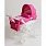Игрушечная детская кукольная коляска Adbor Lily White, розовый_2