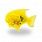 Hexbug Aquabot микро-робот со световыми эффектами, clown fish yellow