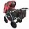 Trans Baby коляска-трансформер Prado Lux, черный+т.красный