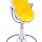 Вкладыш для стульчика BLOOM Fresco Chrome, Canary Yellow