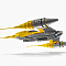 Lego Star Wars 7877 Naboo Starfighter Зоряний винищувач Набу