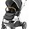 BabyStyle Oyster 2 дитяча прогулянкова коляска , Tungsten Grey-Mirror Tan