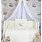 Bepino Ніжний Жаккард комплект дитячої постільної білизни, Ведмедики з сердечком