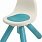 Дитячий стілець зі спинкою Smoby, блакитний