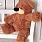 Алина  «Бублик» ведмедик плюшевий сидячий 180 см., light brown