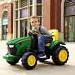 Детский электротрактор Kidsauto Farmer с прицепом