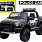 Електромобіль Kidsauto Ford Raptor Police з мигалками, Black UA
