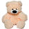 Алина  «Бублик» ведмедик плюшевий 110 см., peach