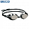 Beco Racing очки для плавания, серебряные