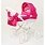 Іграшкова коляска для ляльок Adbor Lily White, рожевий