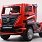 Электромобиль Tilly T-7315 EVA грузовик на Bluetooth 2.4G Р/У 12V7AH мотор 2 * 25W с MP3, красный