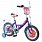 Детский двухколесный велосипед Tilly Fluffy 14 T-214213/1, purple + l.blue