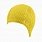 Beco шапочка с пузырьками для плавания, желтый